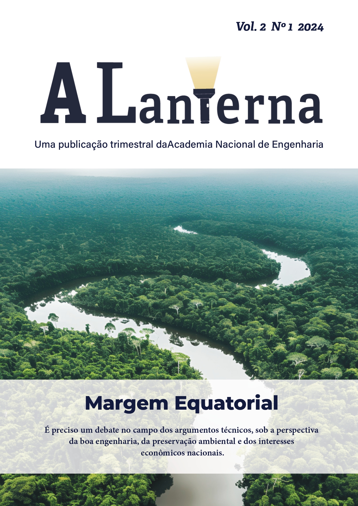 Capa da revista A Lanterna Volume 02, nº 01.