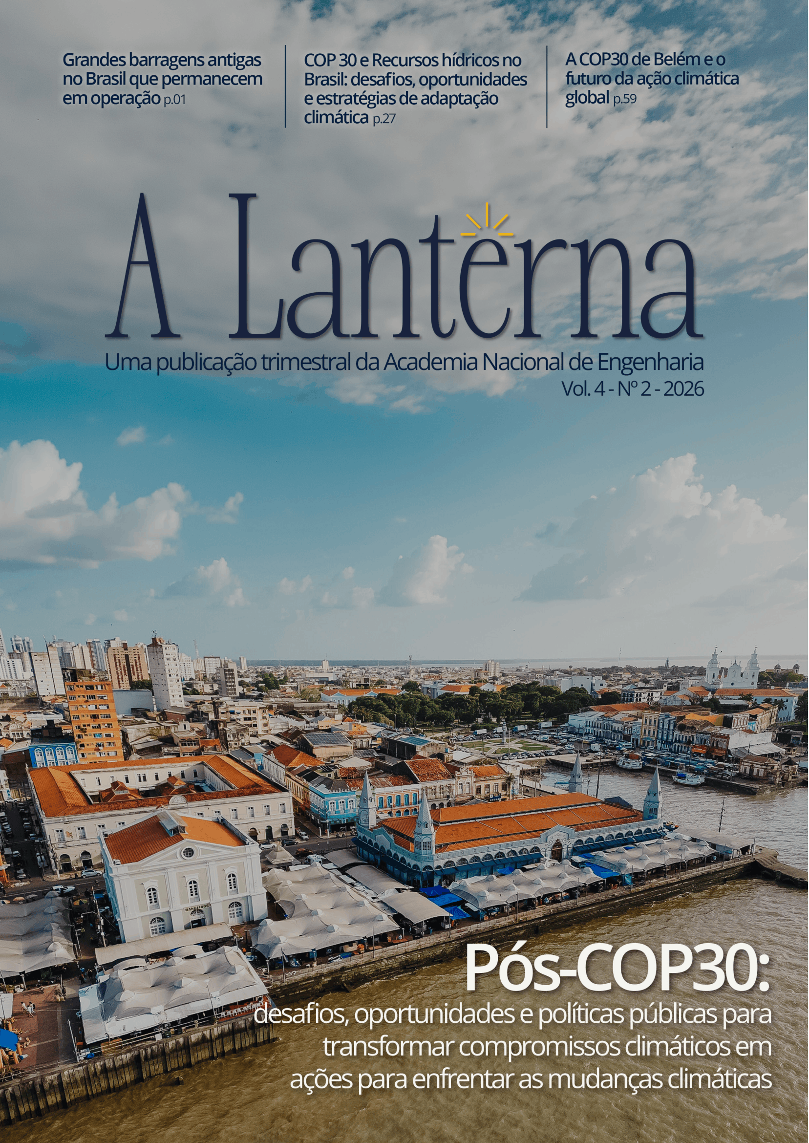 Capa da revista A Lanterna Volume 04, nº 01.